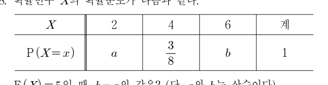 2018년 9급 공개경쟁채용시험 수학 8번 공식 문제지 도표 또는 그림