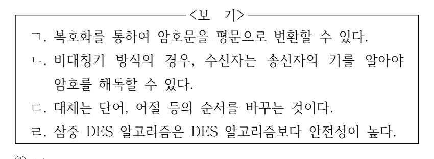 2024년 7급 공개경쟁채용시험 상황판단영역 9번 공식 문제지 도표 또는 그림